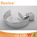 New Big C Type Chromed Brass Single Handle Waterfall Bathroom Basin Faucet